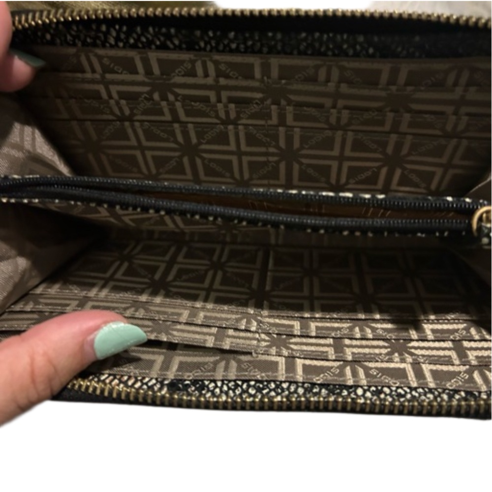 Lodis snakeskin wallet - Picture 2 of 2